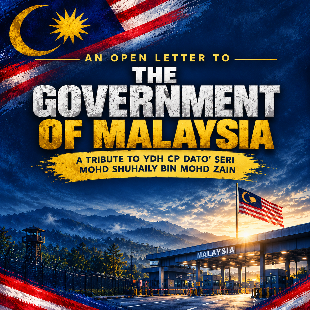 An Open Letter to the Government of Malaysia, the National Leaders of the Country
